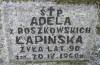 Adela apiska maiden Roszkowski d.1940